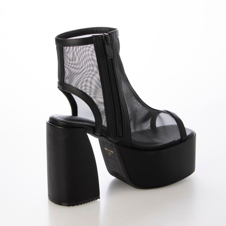 新品未使用 SMFK ブラック サンダル　厚底　ハイヒール 新品未使用 SMFK ブラック サンダル 厚底 ハイヒール 2025年最新】smfk