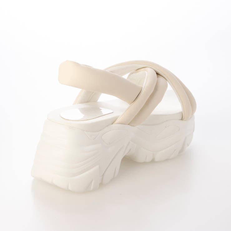 Mafmof(マフモフ)8cm厚底ボリュームソールクロスベルトパデットスポーツサ… | Mafmof | 詳細画像6 