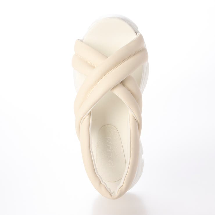 Mafmof(マフモフ)8cm厚底ボリュームソールクロスベルトパデットスポーツサ… | Mafmof | 詳細画像8 