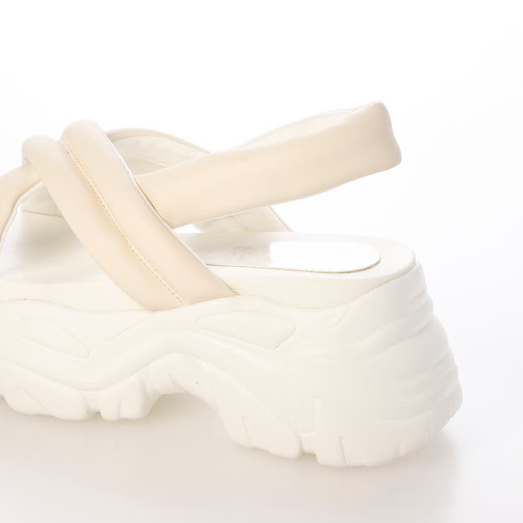 Mafmof(マフモフ)8cm厚底ボリュームソールクロスベルトパデットスポーツサ… | Mafmof | 詳細画像10 