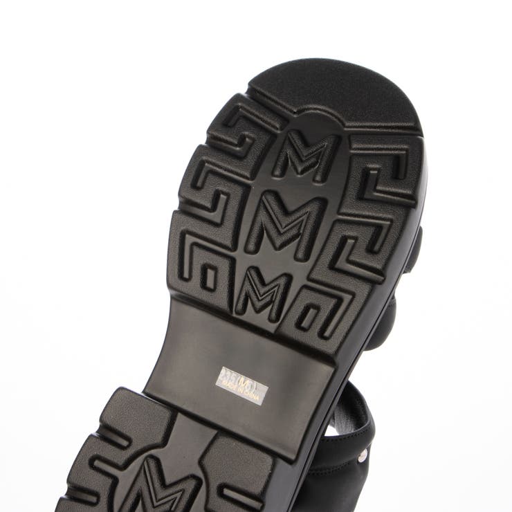 Mafmof(マフモフ)7cm厚底ソールダブルベルトパデットサンダル | Mafmof | 詳細画像12 