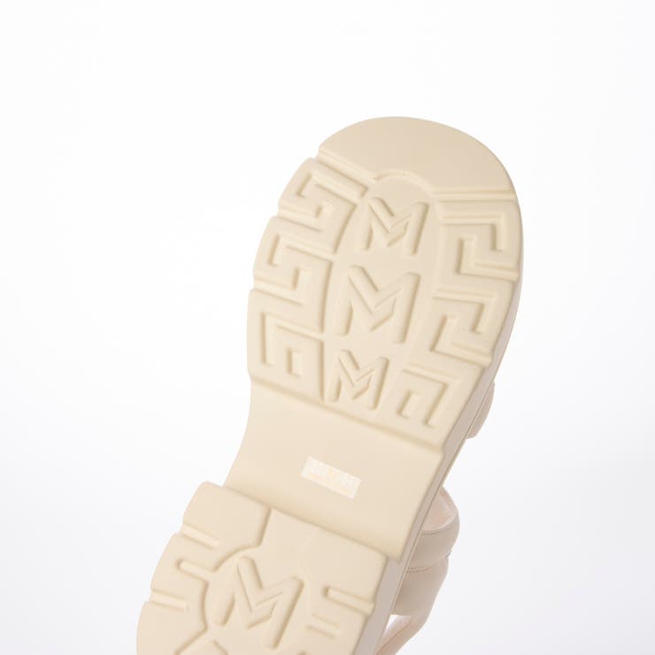 Mafmof(マフモフ)7cm厚底ソールダブルベルトパデットサンダル | Mafmof | 詳細画像13 