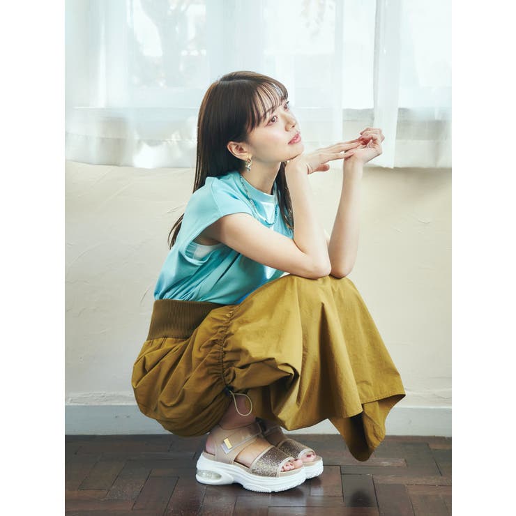 Realta(レアルタ)クッショニングソール厚底エアー底スポーツサンダル | Mafmof | 詳細画像10 