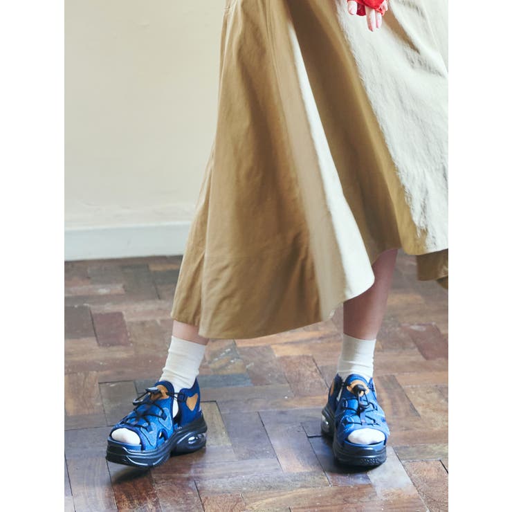 Realta(レアルタ)クッショニングソール厚底エアー底スポーツサンダル | Mafmof | 詳細画像19 