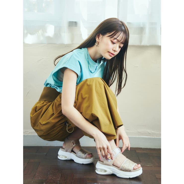 Realta(レアルタ)クッショニングソール厚底エアー底スポーツサンダル | Mafmof | 詳細画像8 