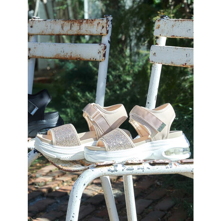 Realta(レアルタ)クッショニングソール厚底エアー底スポーツサンダル | Mafmof | 詳細画像12 