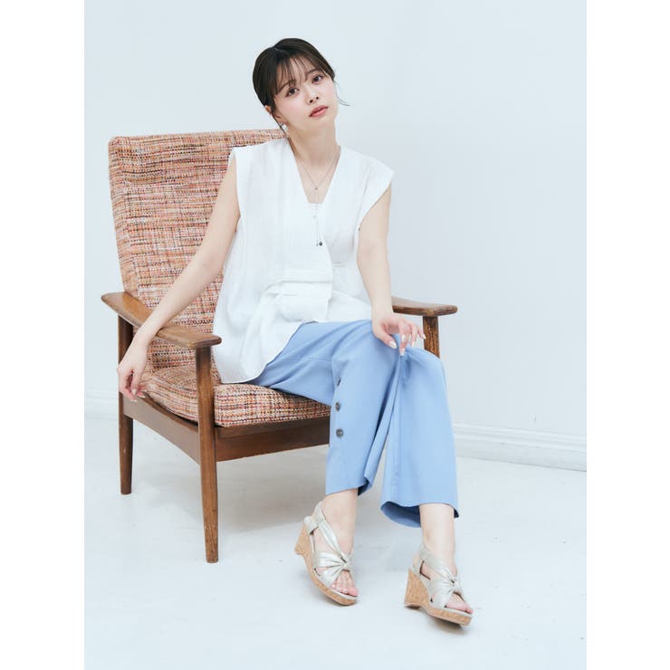 Realta(レアルタ)6 5cmソールスクエアトゥ柔らかクシュクシュウエッジサ… | Mafmof | 詳細画像10 
