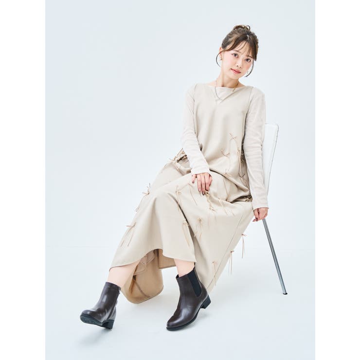Realta(レアルタ)3 5cmヒール高グリップ防滑ソールサイドゴアショートブ… | Mafmof | 詳細画像19 