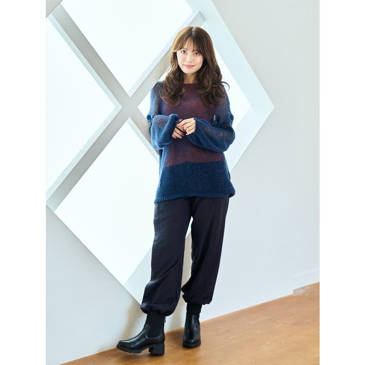 Realta(レアルタ)5 5cmヒール高グリップ防滑ソールリブニットバックジッ… | Mafmof | 詳細画像10 