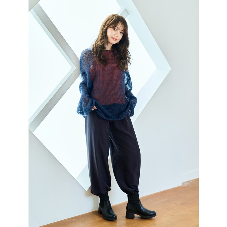 Realta(レアルタ)5 5cmヒール高グリップ防滑ソールリブニットバックジッ… | Mafmof | 詳細画像11 