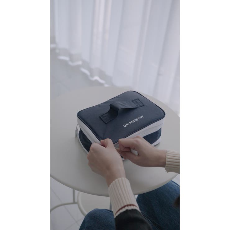 鏡付きメイクアップポーチ　旅行用品 | MAI PASSPORT | 詳細画像8 