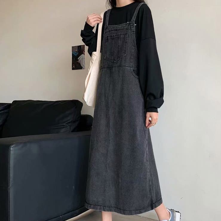 デニムワンピース デニム ワンピース[品番：MSDL0001580