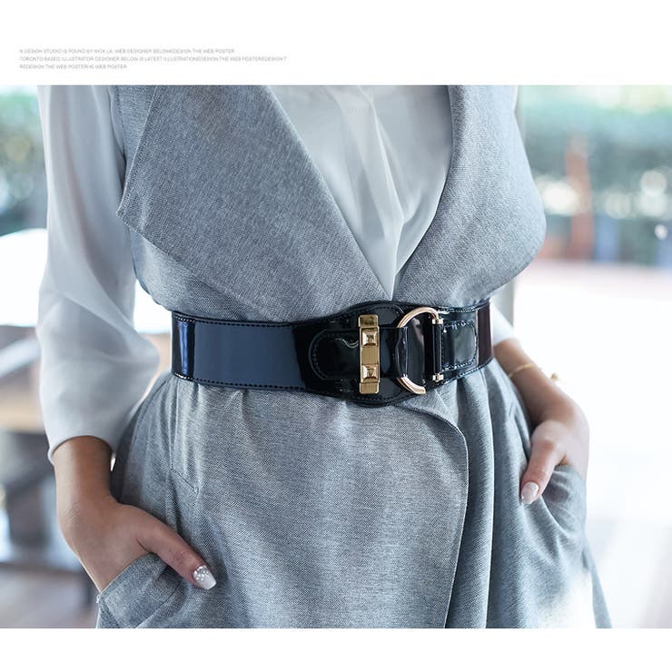 エナメルdバックル太ベルト 韓国ファッション 秋服 品番 Msdl Maison De Latir メゾンドラティール のレディース ファッション通販 Shoplist ショップリスト