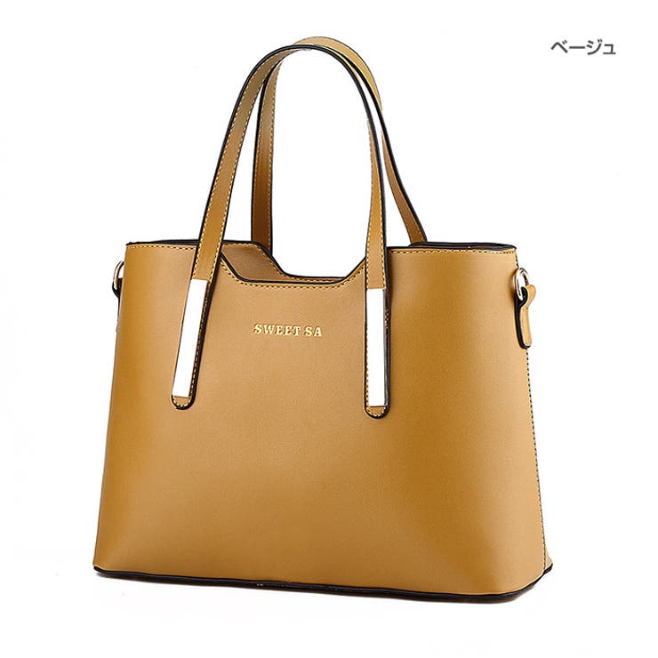 上品PUトートバッグ ショルダーバッグ ビジネスバッグ[品番