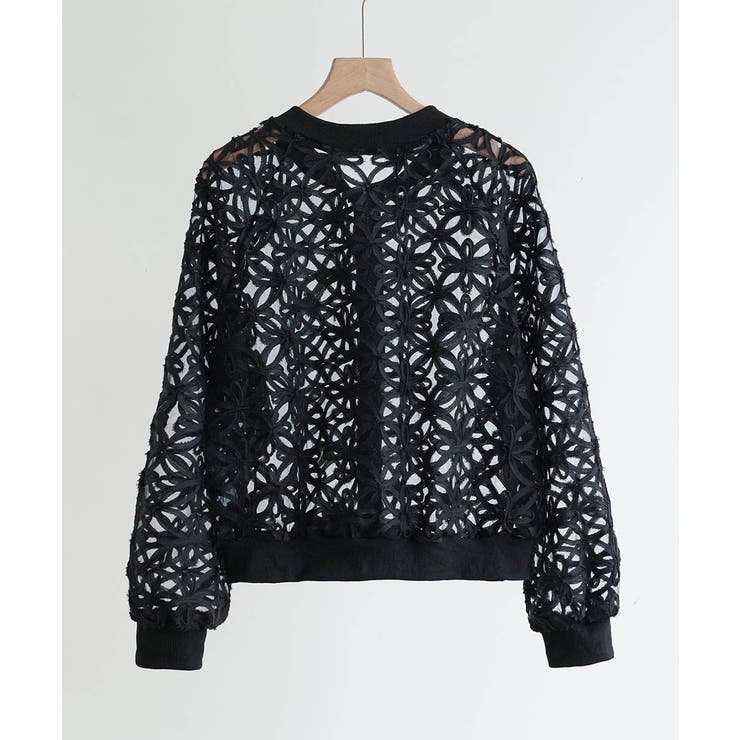 夏に旬なシアー素材が可愛い。さっと羽織れるレースの透け感と花柄がオシャレ見え 夏… | maison de LATIR | 詳細画像28 