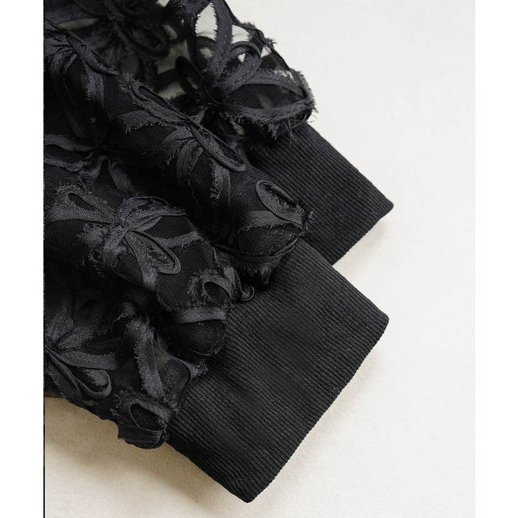 夏に旬なシアー素材が可愛い。さっと羽織れるレースの透け感と花柄がオシャレ見え 夏… | maison de LATIR | 詳細画像31 