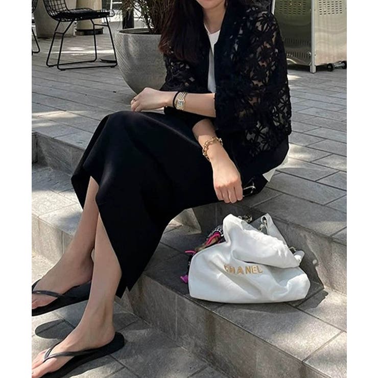 夏に旬なシアー素材が可愛い。さっと羽織れるレースの透け感と花柄がオシャレ見え 夏… | maison de LATIR | 詳細画像9 