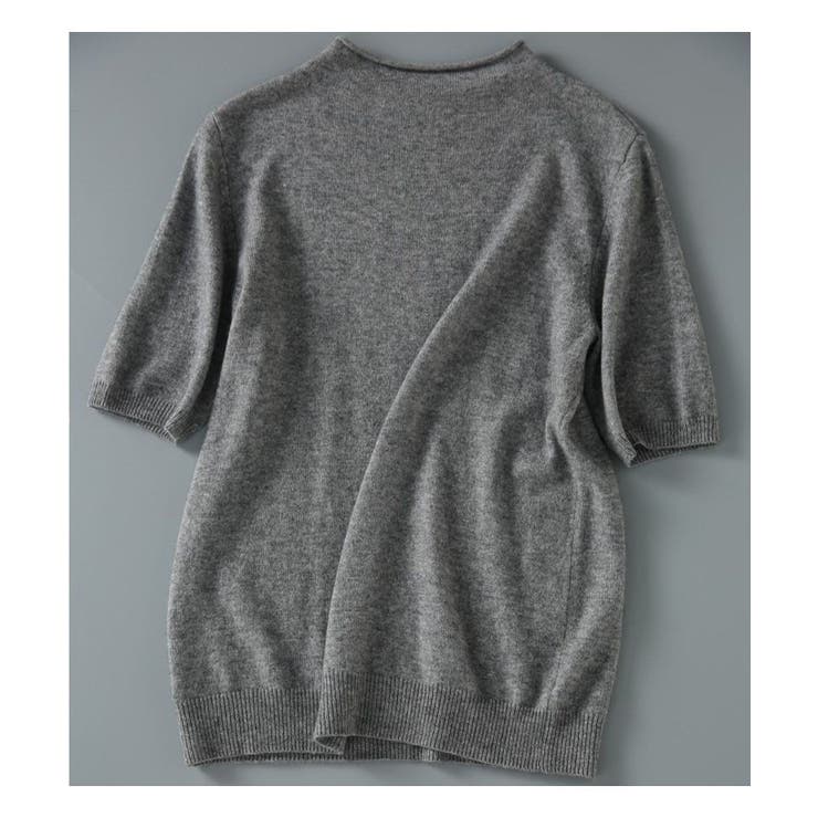 プチハイネックで大人サマーニット 5分袖 シンプル | maison de LATIR | 詳細画像66 