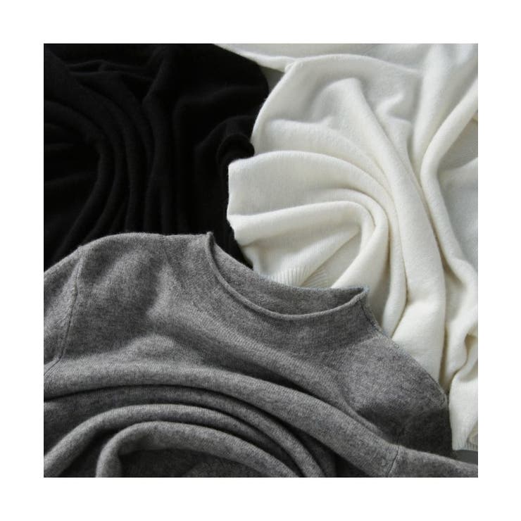 プチハイネックで大人サマーニット 5分袖 シンプル | maison de LATIR | 詳細画像71 