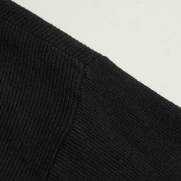 袖口の花柄レースがコーデのアクセントになるVネックニット ニットプルオーバー リ… | maison de LATIR | 詳細画像10 