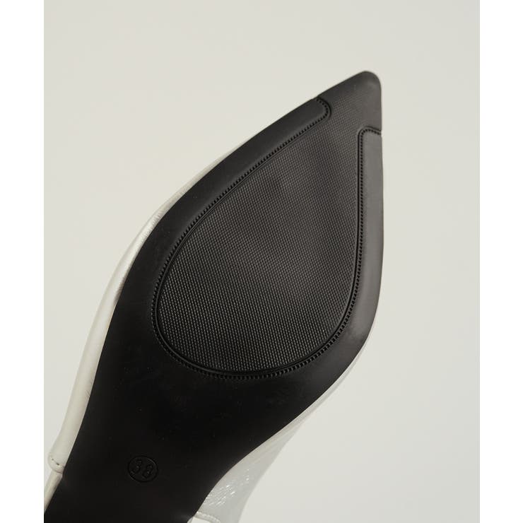 オフィスシーンにおすすめ！バックストラップ7cmヒールパンプス ポインテッドトゥ… | maison de LATIR | 詳細画像17 