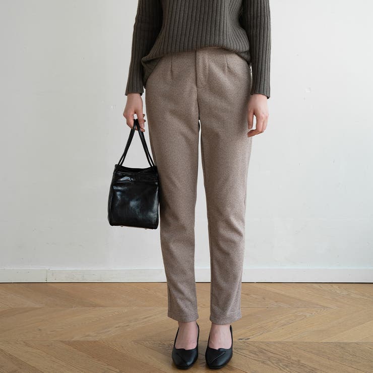 きちんと感×リラックスな冬パンツ ロング ボトム | maison de LATIR | 詳細画像11 