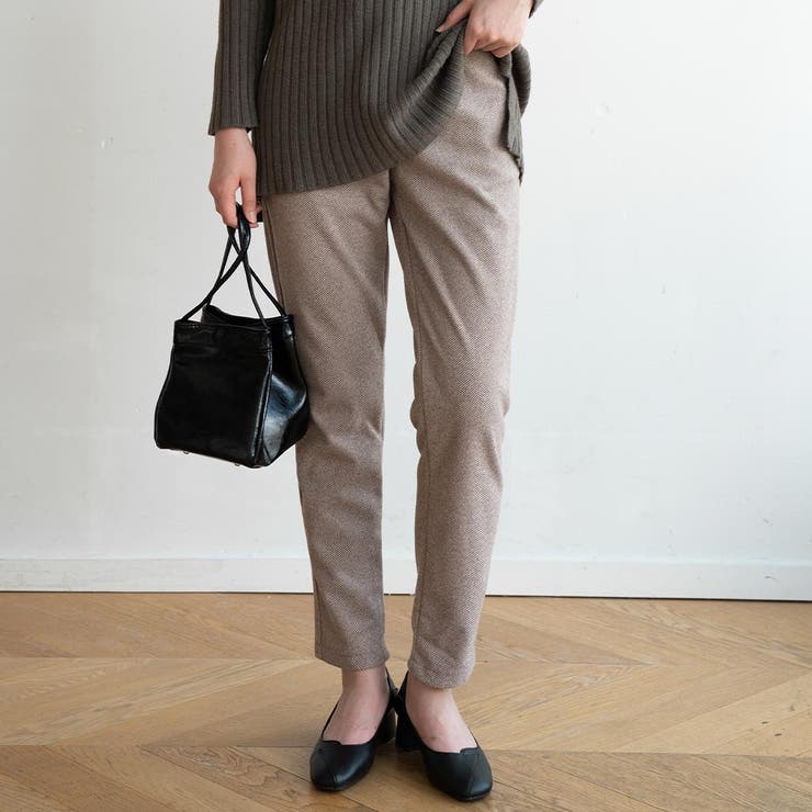 きちんと感×リラックスな冬パンツ ロング ボトム | maison de LATIR | 詳細画像13 