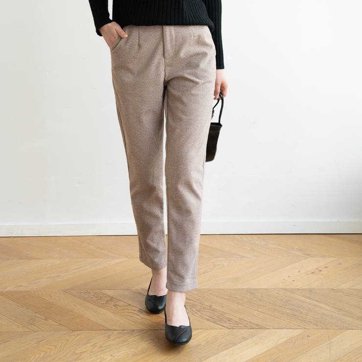きちんと感×リラックスな冬パンツ ロング ボトム | maison de LATIR | 詳細画像21 