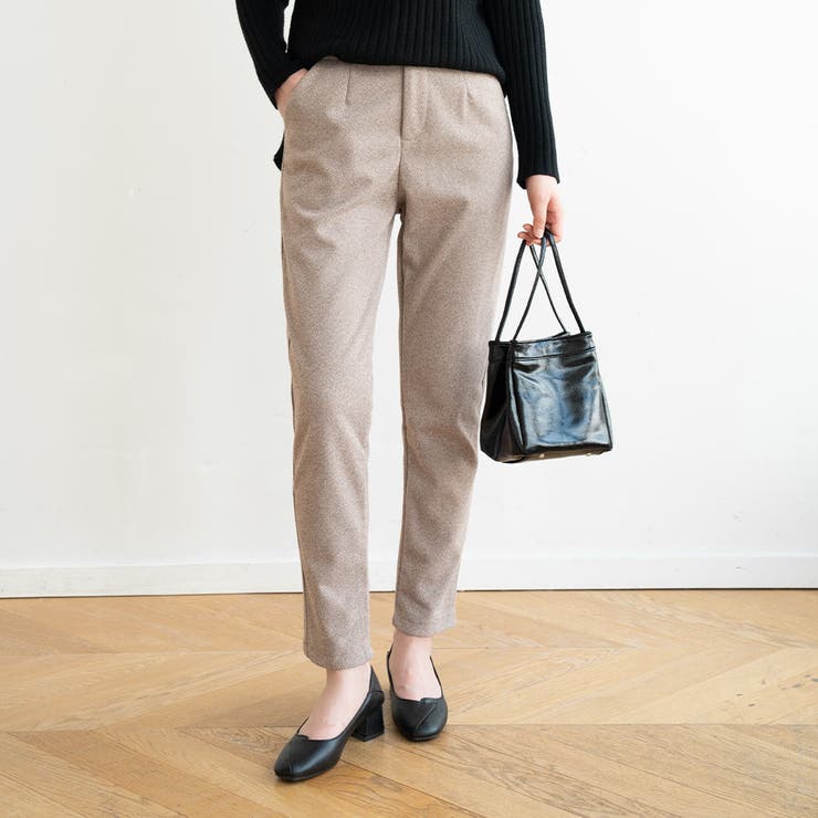 きちんと感×リラックスな冬パンツ ロング ボトム | maison de LATIR | 詳細画像25 