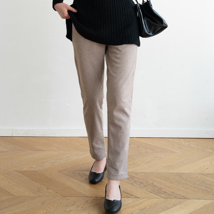 きちんと感×リラックスな冬パンツ ロング ボトム | maison de LATIR | 詳細画像26 