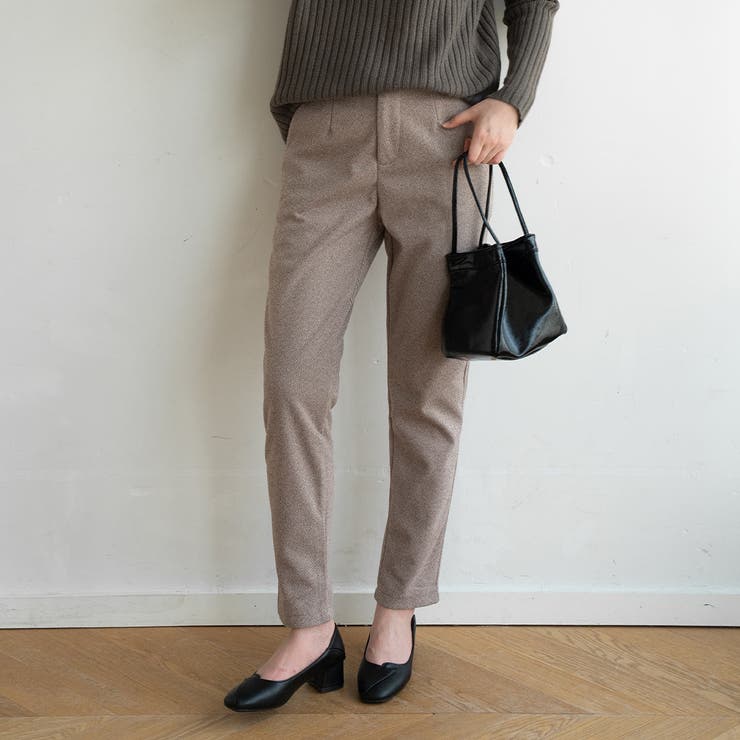 きちんと感×リラックスな冬パンツ ロング ボトム | maison de LATIR | 詳細画像7 