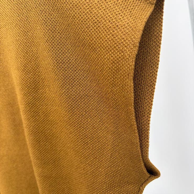 シンプルなデザインが上品なフレンチスリーブハイネックニットトップス モックネック | maison de LATIR | 詳細画像65 