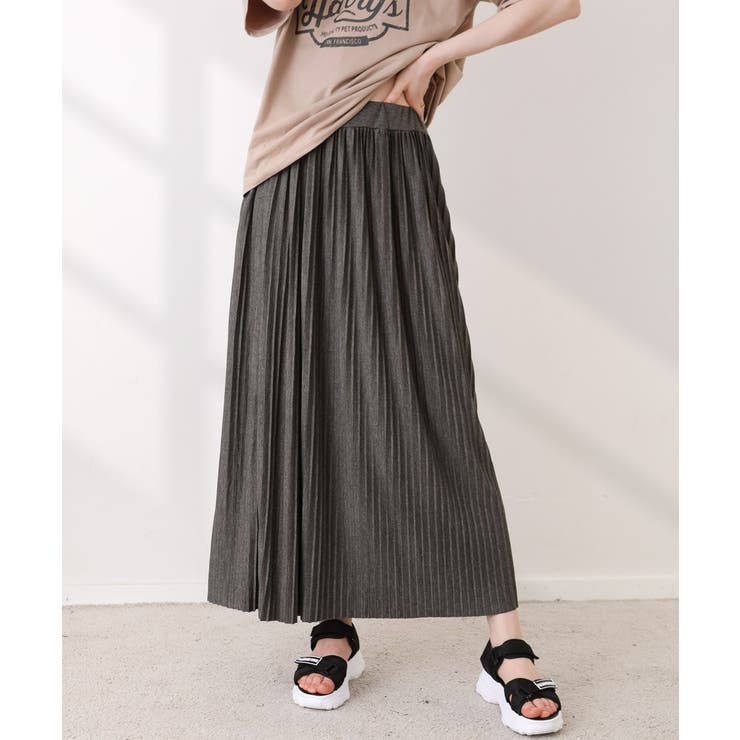 プリーツスカート ロング マキシ | maison de LATIR | 詳細画像4 