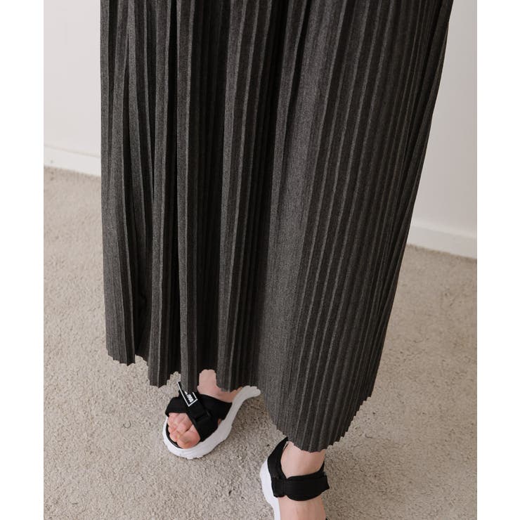 プリーツスカート ロング マキシ | maison de LATIR | 詳細画像7 