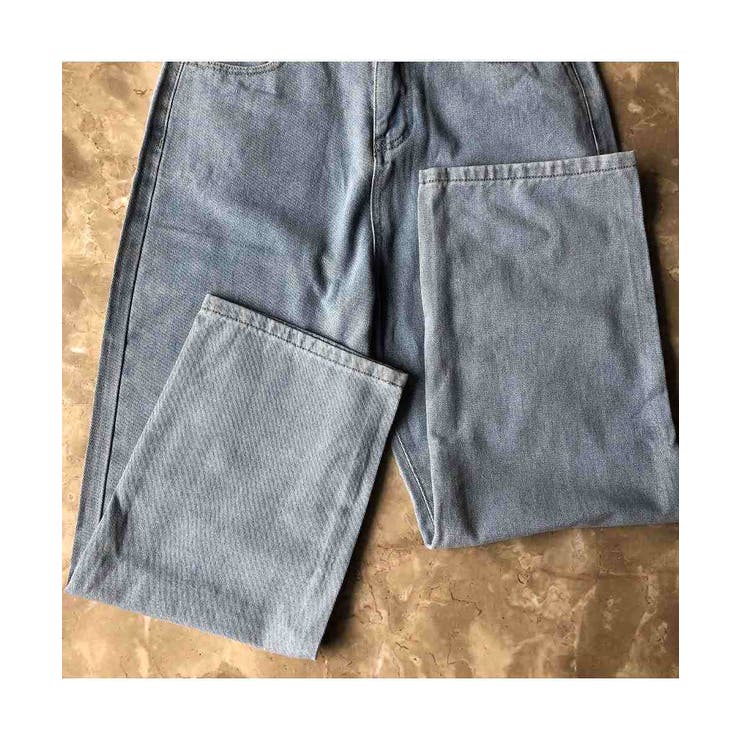 美しいシルエットでコーデの主役になるハイウエストストレートデニム ウエスト調整ボ… | maison de LATIR | 詳細画像10 