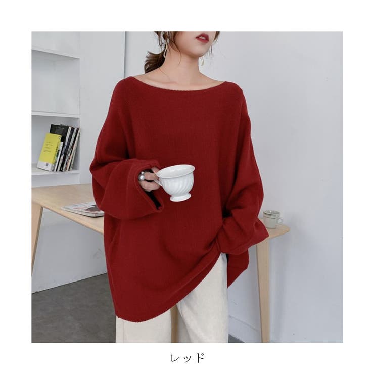 ドゥーズィエムクラス 24SS off shoulder プルオーバー ニット カットソー オフショルダー クロップド丈 長袖 茶 24080500709010 off shoulder S/T（ニット／セーター）｜Deuxieme Classe