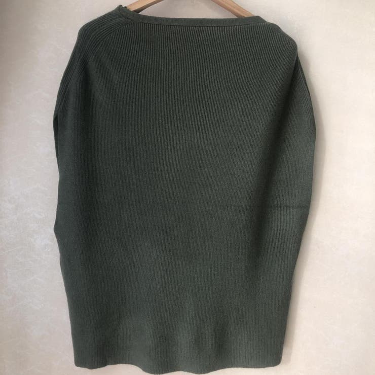 トレンド感あふれるレイヤードアイテム！Vネックドルマンニットベスト ニットジレ … | maison de LATIR | 詳細画像10 