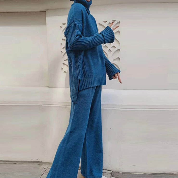 6点セット　まとめ売り レディース服　コーデ売り デニム　ニット　ストール 煤払いの日はオフィスでも大掃除！動きやすいニット＆デニムコーデで