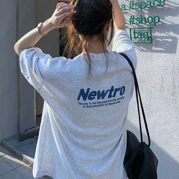 【新品】Tシャツ　グレー　ワンポイント　ロゴ ISワンポイントロゴTシャツ チャコールグレー【送料込】 | 徳島