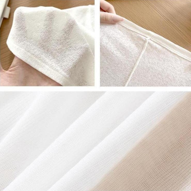 軽やかな透け感とゆったりシルエットで抜け感をまとうシアー春夏カーディガン 薄手 … | maison de LATIR | 詳細画像11 