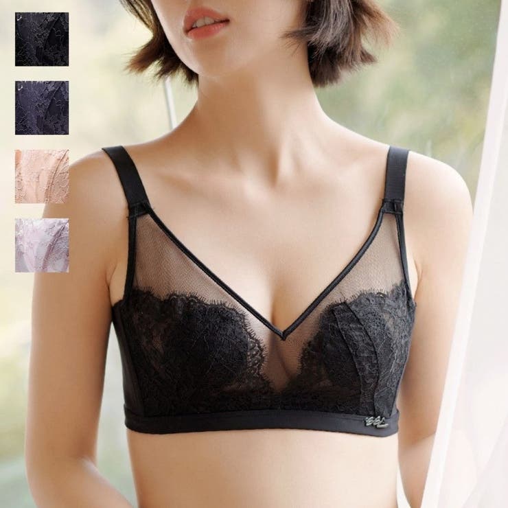 華やかさと機能性が両立したブラジャー 軽さ 透け感 | maison de LATIR | 詳細画像1 