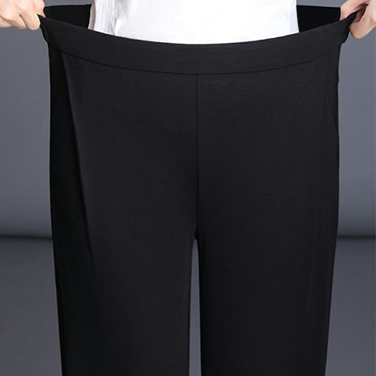 上品で動きやすいスラックス 上質 パンツ | maison de LATIR | 詳細画像8 