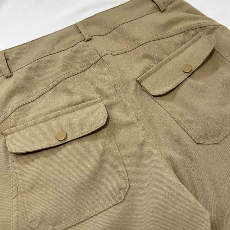 ボリューム感が可愛い、今っぽく決まるワイドカーゴパンツ 夏服 レディース | maison de LATIR | 詳細画像12 