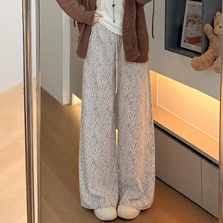 軽やかに旬の着こなしを楽しむワイドパンツ フルレングス ボトム | maison de LATIR | 詳細画像2 