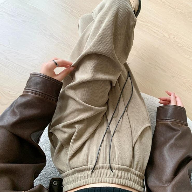 オフィスカジュアルなレディースコーデュロイワイドパンツ ボトム オフィスカジュアル | maison de LATIR | 詳細画像12 