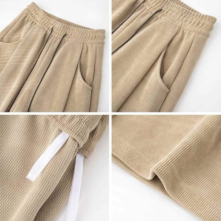 オフィスカジュアルなレディースコーデュロイワイドパンツ ボトム オフィスカジュアル | maison de LATIR | 詳細画像14 