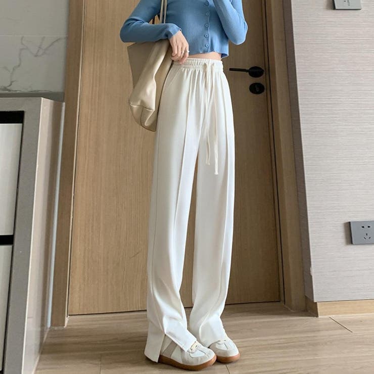 動きやすさも今っぽさもちょうどいいスエットスラックス ラガー 立体感 | maison de LATIR | 詳細画像4 