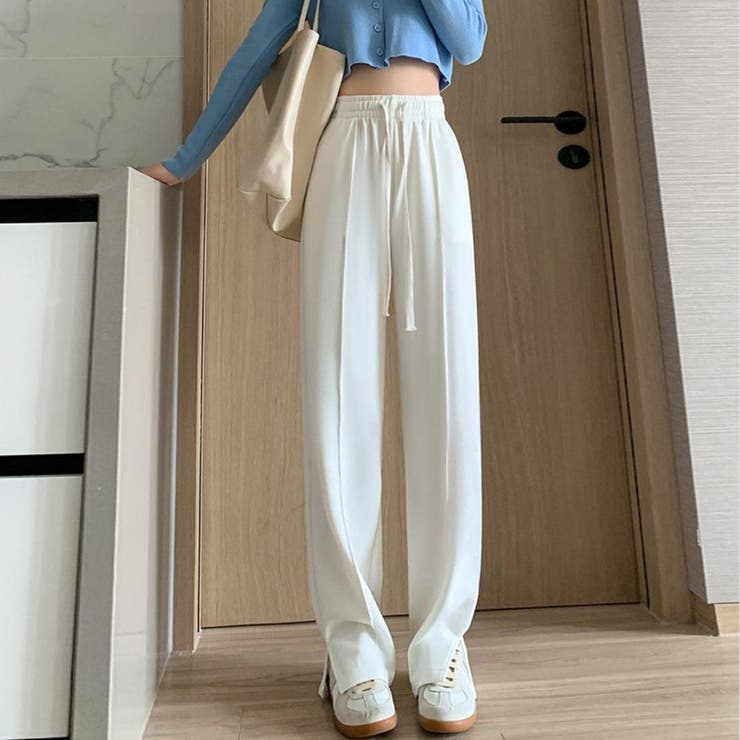 動きやすさも今っぽさもちょうどいいスエットスラックス ラガー 立体感 | maison de LATIR | 詳細画像5 