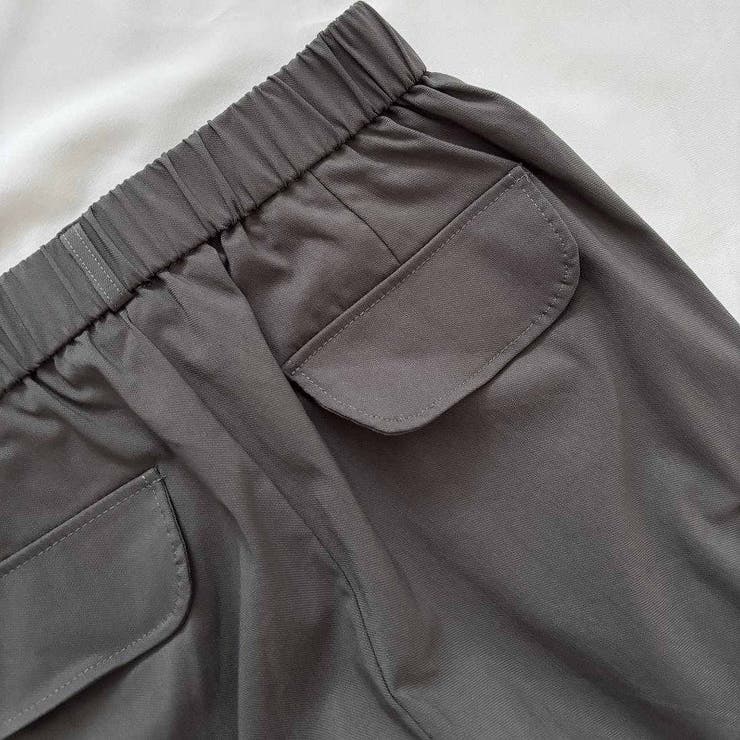 カーゴディテールでシンプルコーデを格上げ、夏服フレアワイドパンツ 。カーゴパンツ… | maison de LATIR | 詳細画像13 