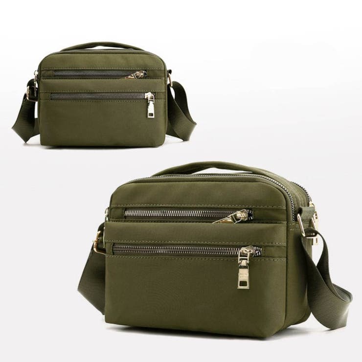 カーキー | ポケットが沢山ついた高機能バッグ ナイロン 大人 | maison de LATIR